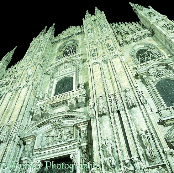 Duomo in Milan.  Italy