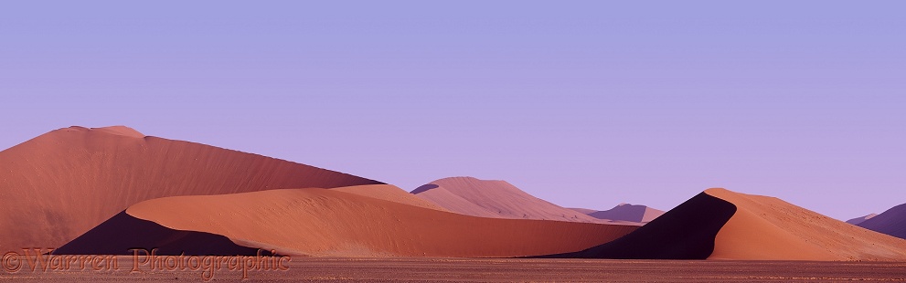 Sand dunes.  Namibia