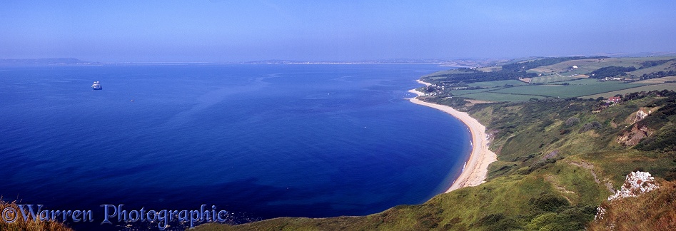 Weymouth Bay, Dorset England, site of the 2012 sailing Olympics