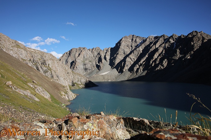 Ala-Kul Lake.  Kyrgyzstan