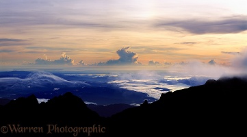 Sunrise at Mt. Kinabalu