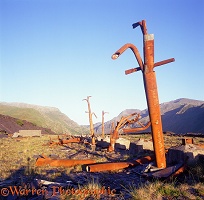 Disused slate quarry