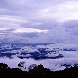 Mt. Kinabalu clouds