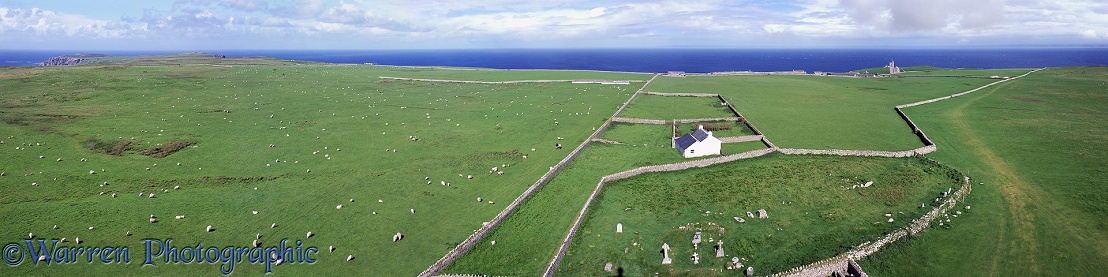 View from the old lighthouse.  Lundy Island, England