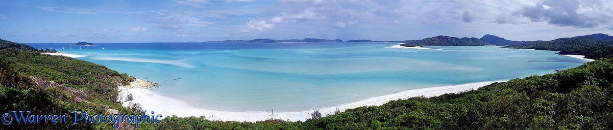 Silica sand bay.  Queensland, Australia