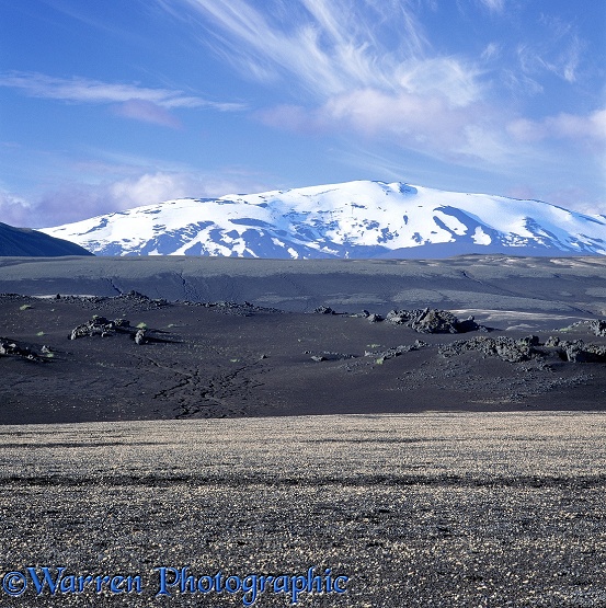 Mount Hekla.  Iceland