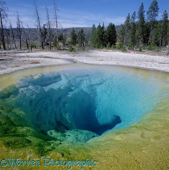 Blue Hotspring.  Yellowstone, USA