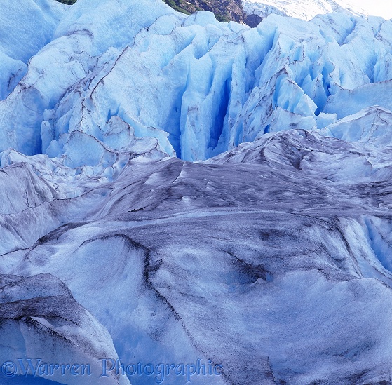 Glacier.  Alaska, USA