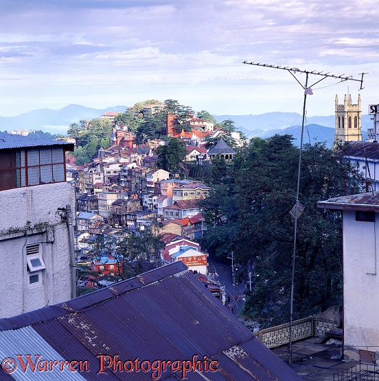 Shimla view.  India
