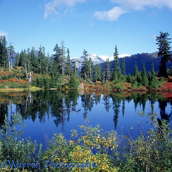Highwood Lake.  Washington State, USA