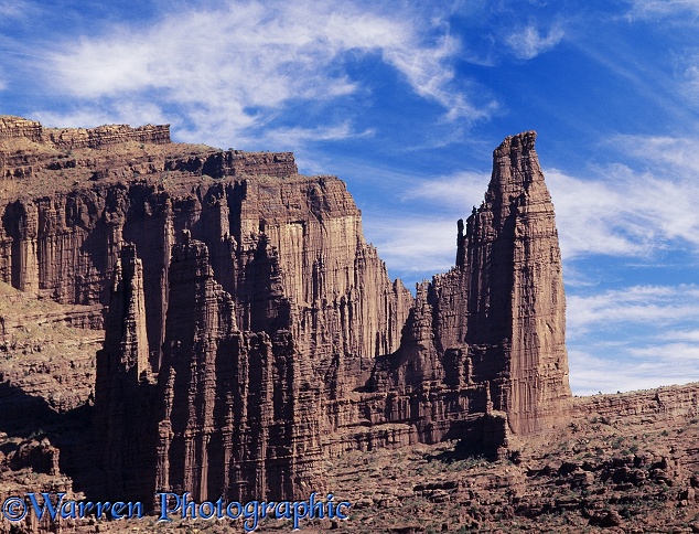 Eroded sandstone rocks.  Utah, USA