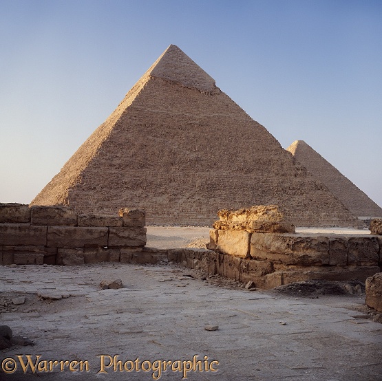 Cheops Pyramid at Giza.  Egypt