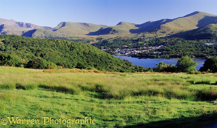 Llanberis view.  Wales