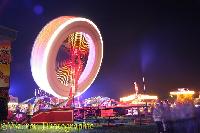 Fun fair.  Surrey, England
