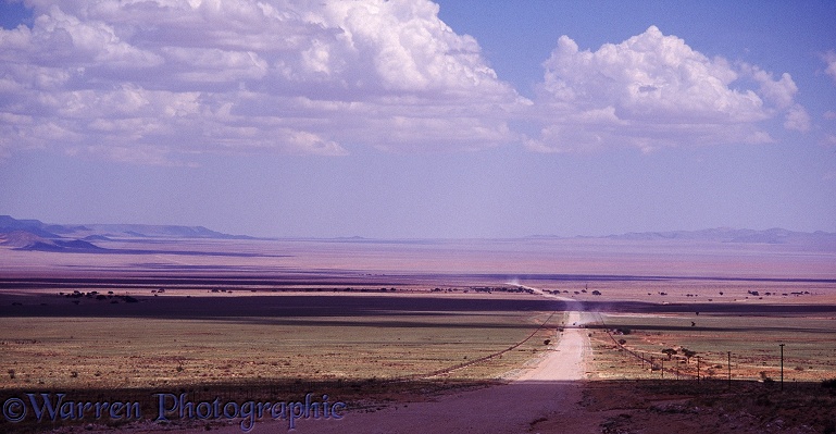 The plains near Aus, southern Namibia 1995