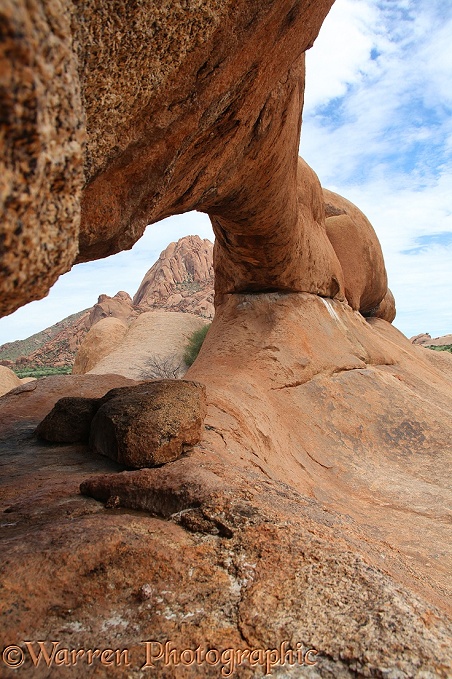 Rock arch, Spitzkoppe Namibia