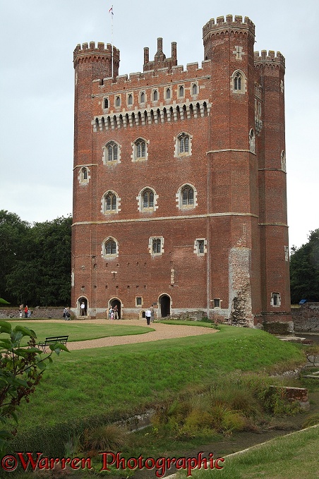 Tattershall Castle viewed from the east