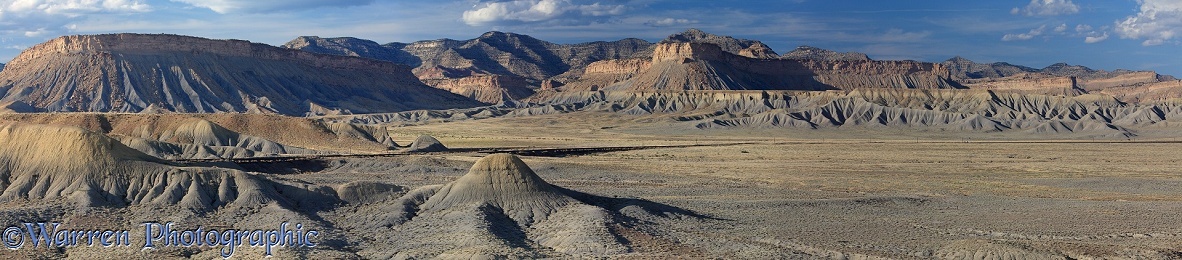 Rugged arid hills.  Utah, USA