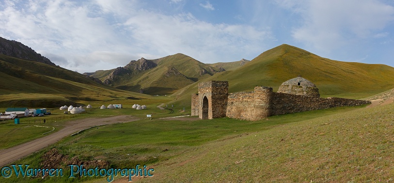 Tash Rabat.  Kyrgyzstan