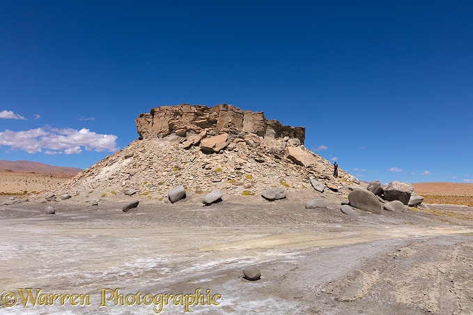 Rocky outcrop, Bolivia