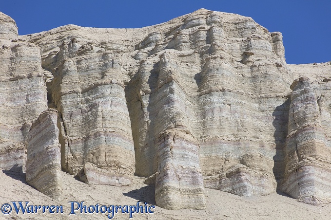 White rocks at Aktau Mountains, Altyn Emel National Park.  Kazakhstan