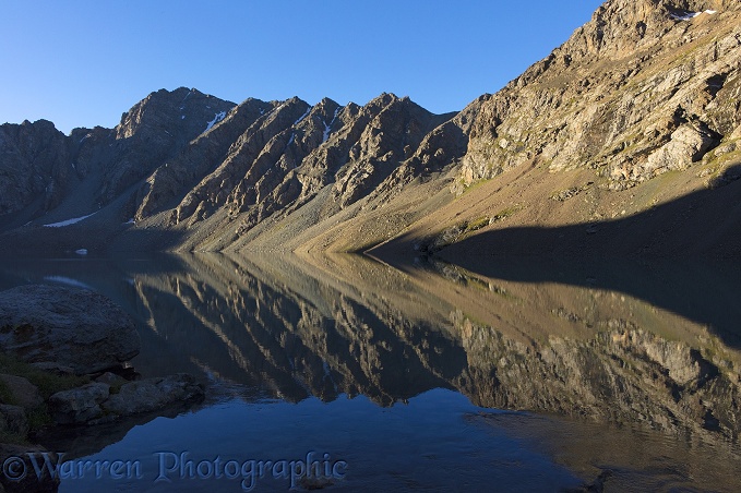 Ala-Kul Lake.  Kyrgyzstan