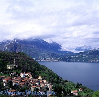 Lake scene in Italy