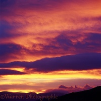 Sunset in Scotland