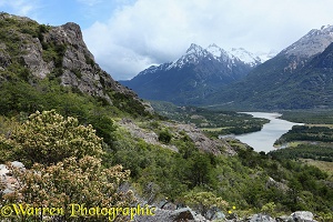 Rugged Patagonia landscape