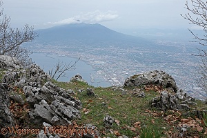Vesuvius from Mt Faito