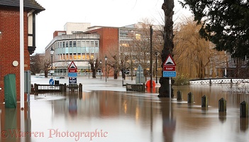 River Wey flooding Guildford