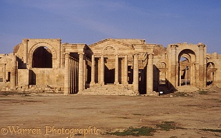 Ancient Assyria temple at Hatra
