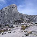 Granite monolith at Mt. Kinabalu
