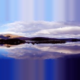 Loch with reflections