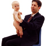 Mark and baby Siena