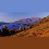 Lake District panoramic view