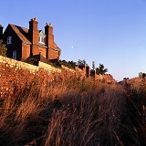 Whitenothe Cottages at sunset