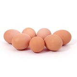 Bantam hen eggs