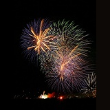 Fireworks at Cowes