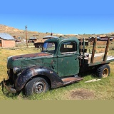 Old abandoned truck